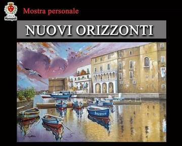 Mostra d’arte personale “Nuovi orizzonti” di Stefano Napoletano