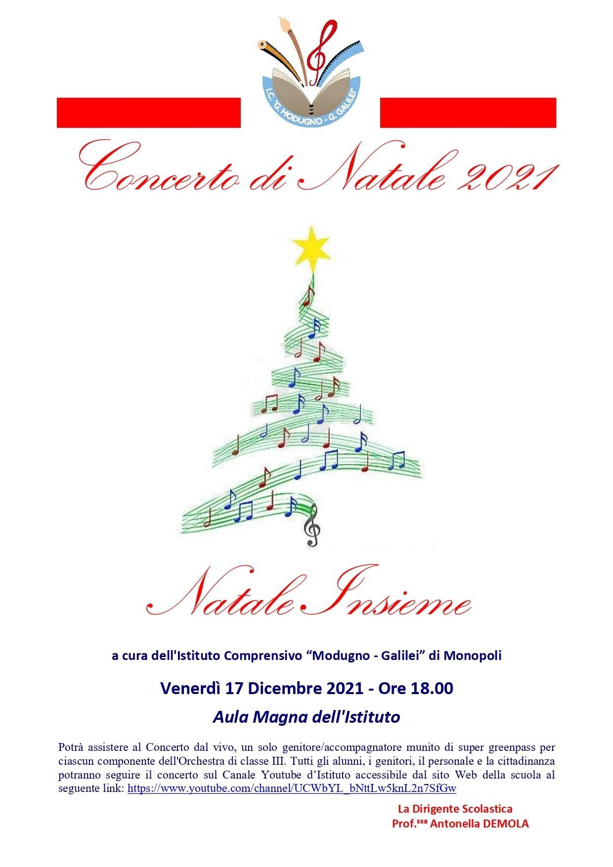 Immagine: Natale 2021 Locandina