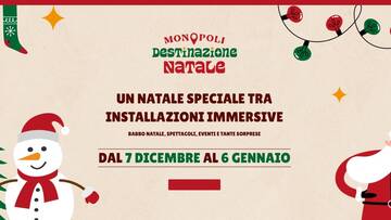 Monopoli Destinazione Natale nell’ultimo weekend dell’anno