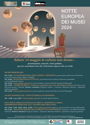 Notte Europea dei musei 2024