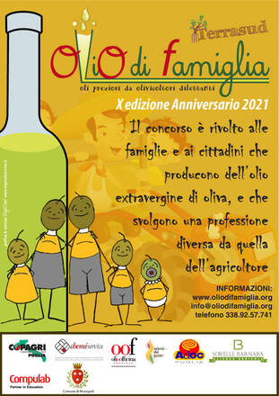 Evento conclusivo della decima edizione di “Olio di famiglia”