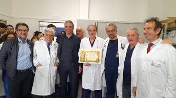 Primi per le fratture del femore operate: una pergamena del Sindaco