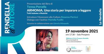 Rendella d'Autore–Speciale bambini con l'autrice Teresa Porcella
