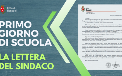 Immagine: PRIMO GIORNO SCUOLA - LETTERA SINDACO