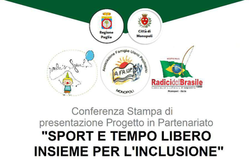 Progetto “Sport e tempo libero, insieme per l’inclusione”