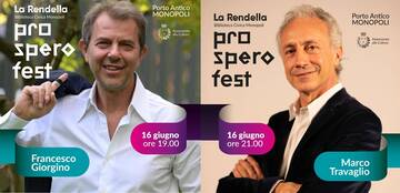 I giornalisti Giorgino e Travaglio aprono “Prospero Fest 2024”
