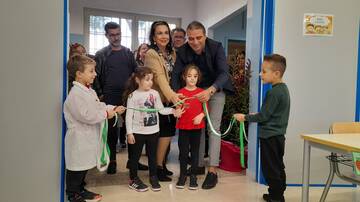 Inaugurato il refettorio della scuola di contrada Lamalunga