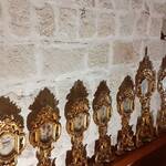 Reliquiari barocchi in legno dorato