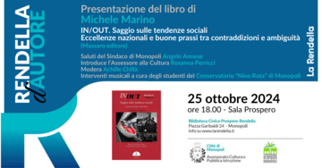 Rendella d’Autore ospita Michele Marino
