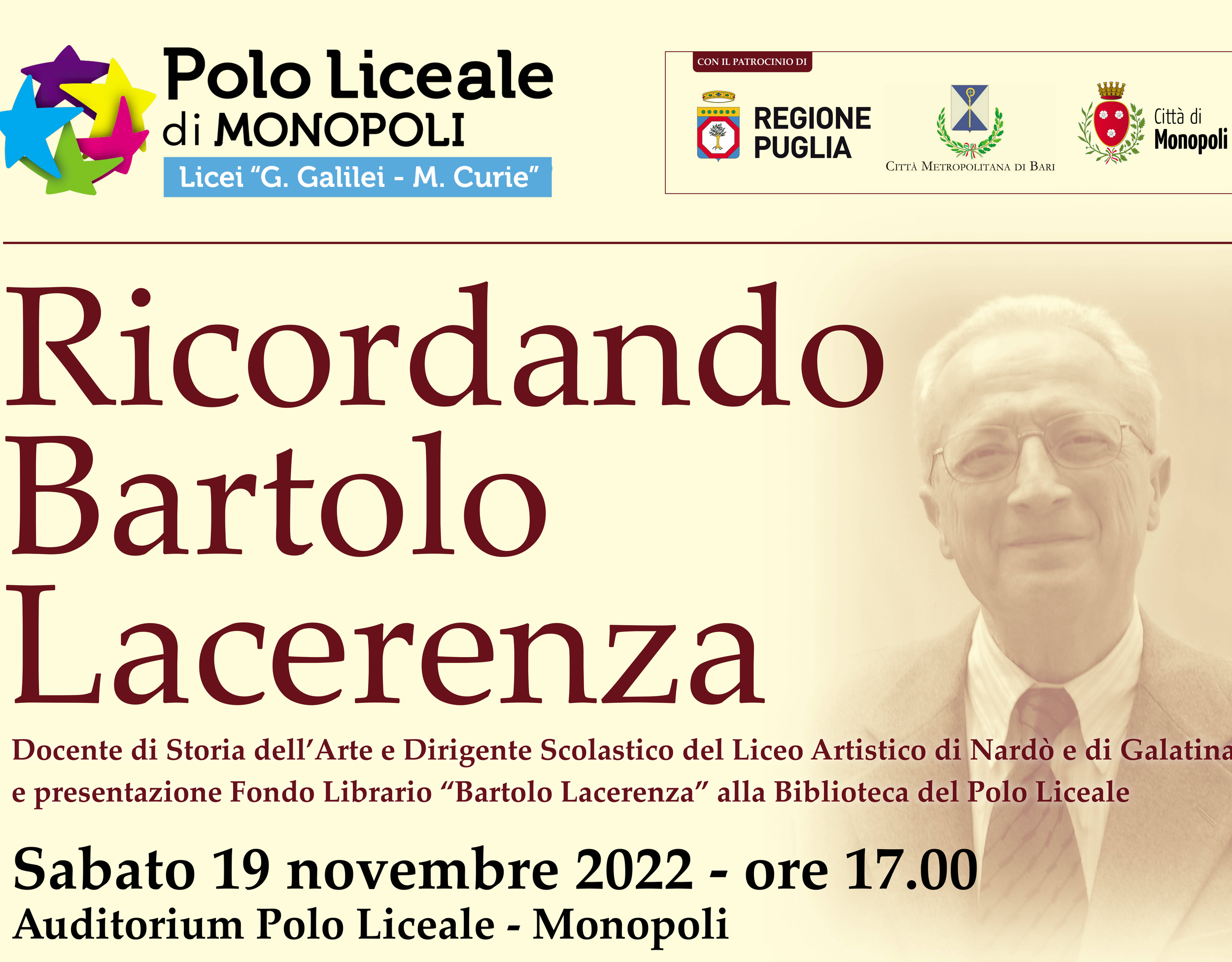 Immagine: Ricordando Bartolo Lacerenza
