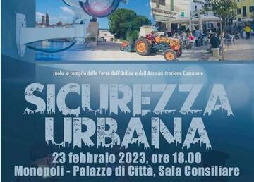 Sicurezza urbana: un incontro per fare il punto della situazione