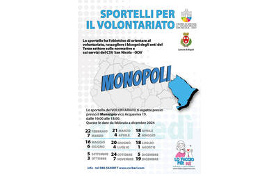 Immagine: Sportelli per il volontariato