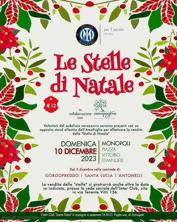 Interclub e le stelle di Natale per l'Amopuglia