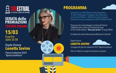 Immagine: Sudestival_LunettaSavino