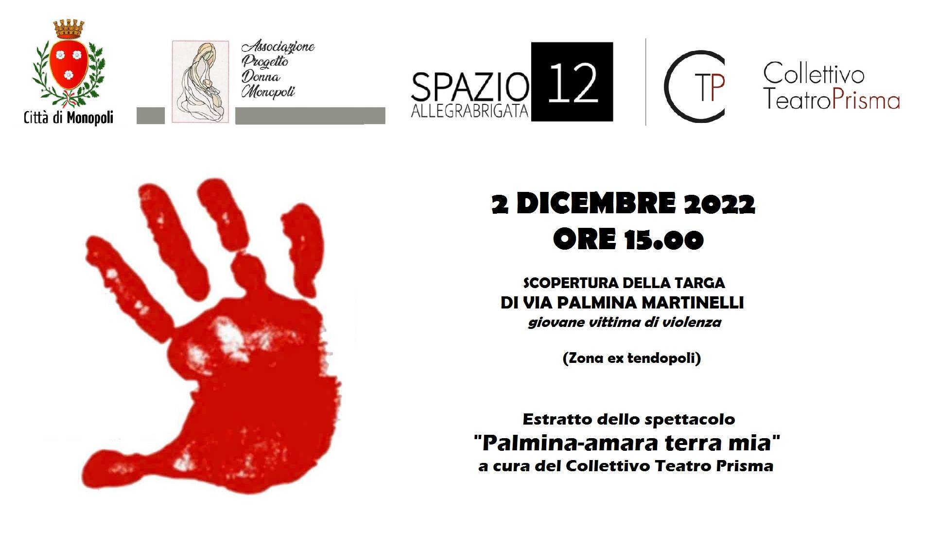 Immagine: targa_palmina_martinelli2022
