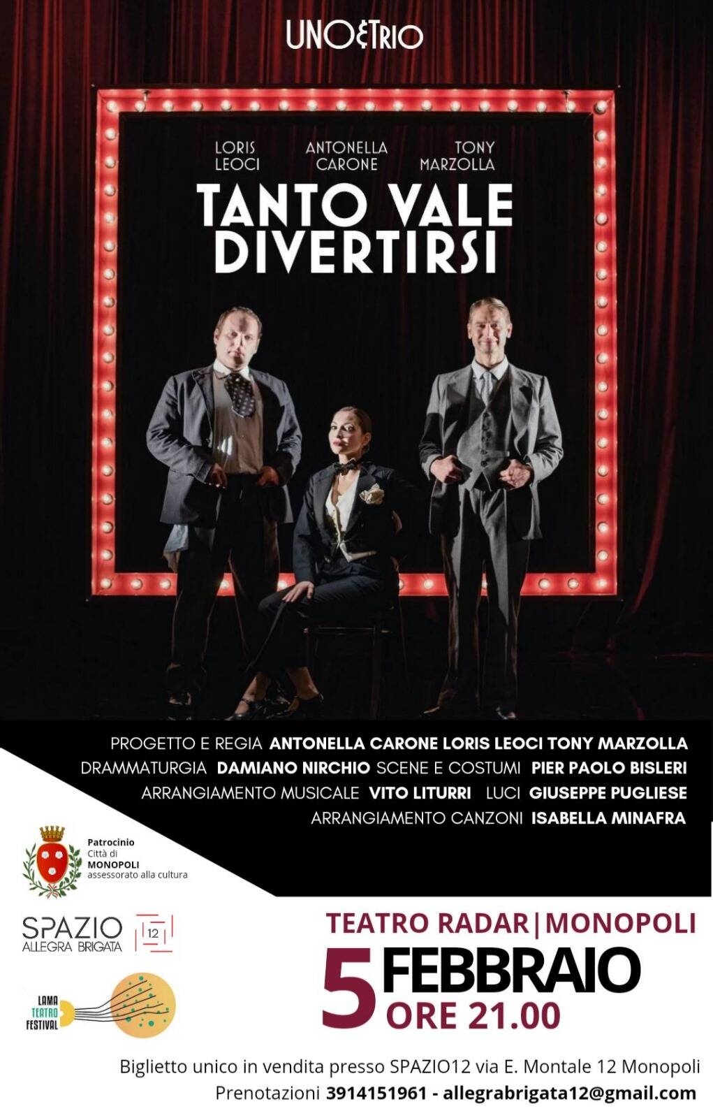 Immagine: Teatro Radar_Tanto vale divertirsi
