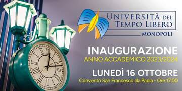 Università del tempo libero, inaugurazione a.a. 2023/2024