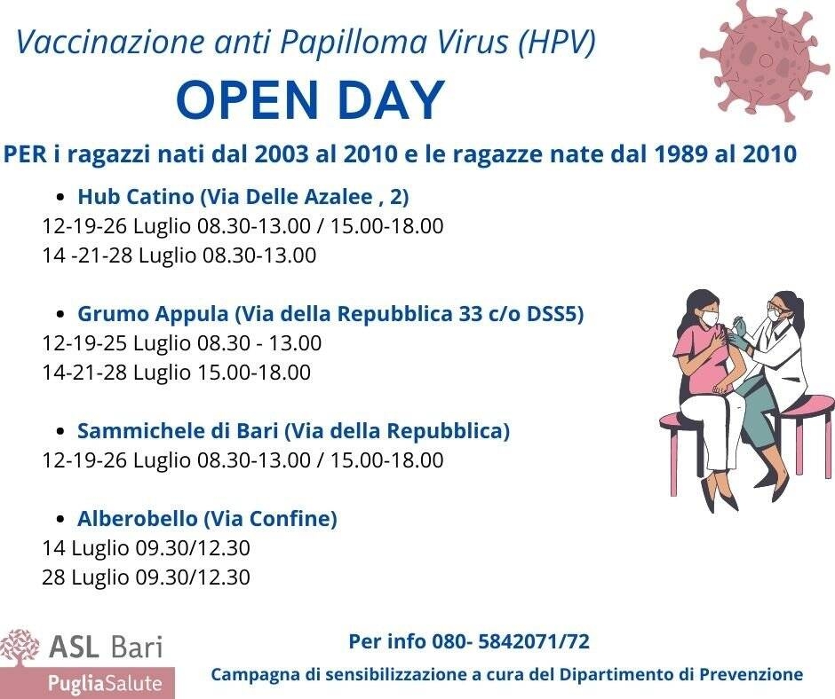 Immagine: Vaccinazione anti papilloma virus (1)