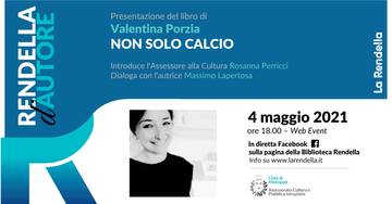 Per Rendella d’Autore la presentazione del libro di Valentina Porzia